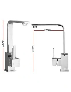 Cefito Mixer Sink Faucet Tap in Silver