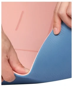Centra Non-Slip Yoga Mat in Pink