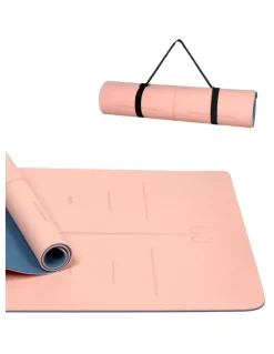 Centra Non-Slip Yoga Mat in Pink