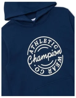 Champion Graphic Shop Hoodie in Blue