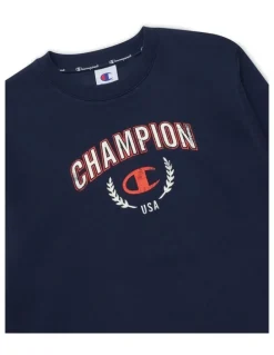 Champion Graphic Shop Pullover in Chblu_Navy