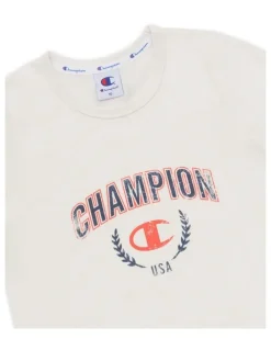 Champion Graphic Shop Tee in Chwht_Ivory White