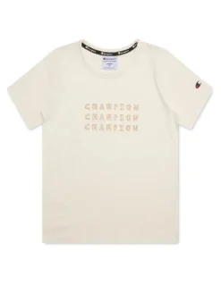 Champion Graphic Shop Tee in Cream