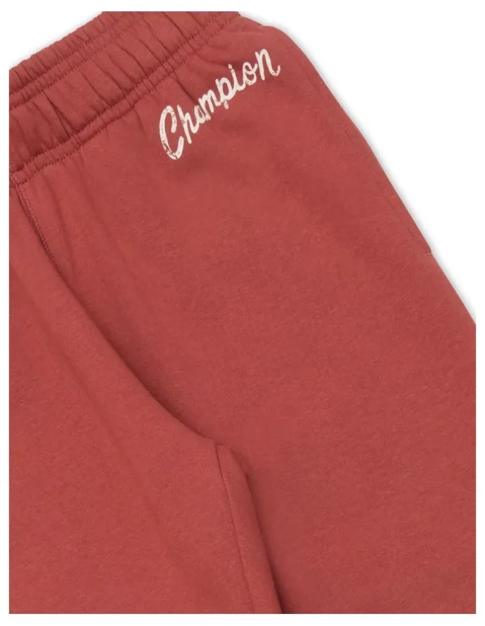 Champion Graphic Shop Trackpants in Chred_Sandalwood Red