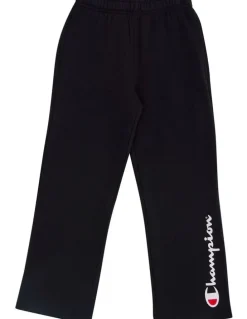 Champion Junior Straight Leg Track Pant in Black