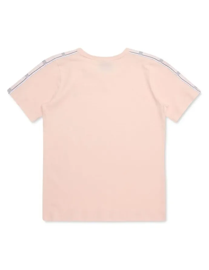Champion Lux Taping Tee in Pink