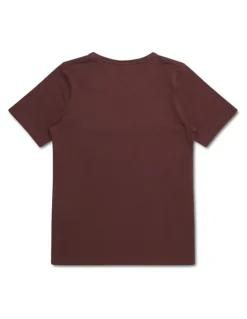 Champion Puff Script Tee in Brown