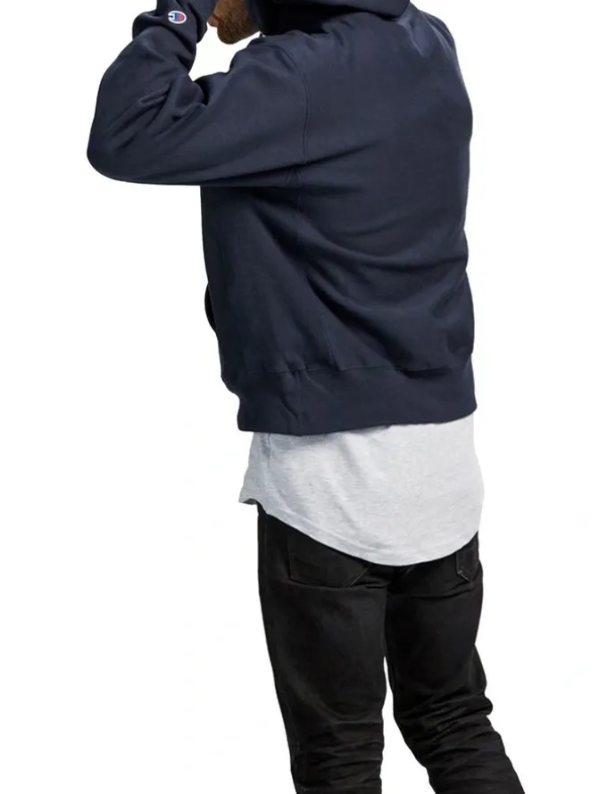 Champion Reverse Weave Hoodie Navy