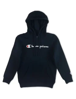 Champion Script Hoodie in Black