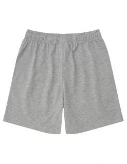 Champion Script Jersey Shorts in Grey Marle