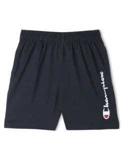 Champion Script Jersey Shorts Navy