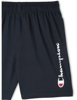 Champion Script Jersey Shorts Navy