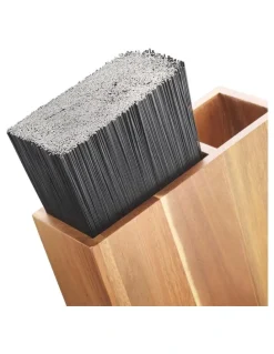 ChefX Universal Acacia Knife Block Rectangle