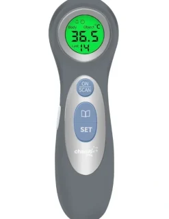 Cherub Baby Touchless Thermometer - Baby Forehead Thermometer Australia - Room Thermometer - Slate