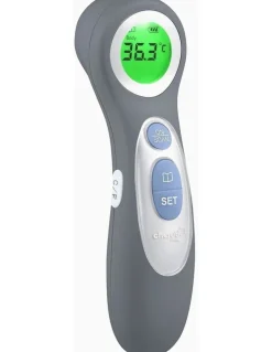 Cherub Baby Touchless Thermometer - Baby Forehead Thermometer Australia - Room Thermometer - Slate