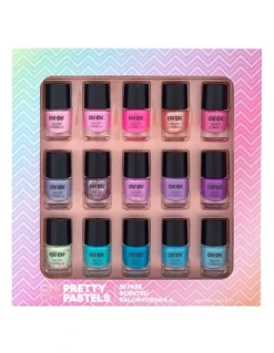 Chi Chi Pretty Pastels 15 Piece Nail Polish Set