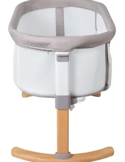 Childcare Osmo Breathable Bedside Sleeper Bassinet in White