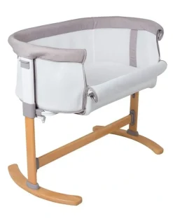 Childcare Osmo Breathable Bedside Sleeper Bassinet in White