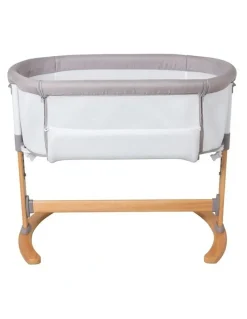 Childcare Osmo Breathable Bedside Sleeper Bassinet in White