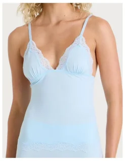 Chloe & Lola Cheeky Lace Camisole in Blue