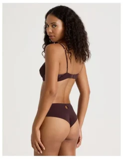 Chloe & Lola Nighttime Bikini in Dark Mauve