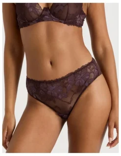 Chloe & Lola Nighttime Bikini in Dark Mauve