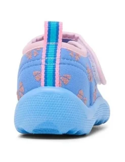 Ciao Beach Scattered Bows Beach Sandals in Purple