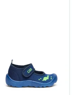 Ciao Beach Spotty Dino Beach Sandals in Navy