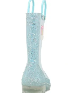 Ciao Calli Sparkle Gumboots In Turquoise