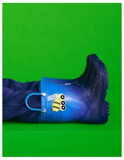 Ciao Charlie Truck Gumboots In Blue