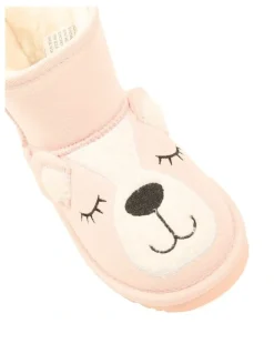 Ciao Chilly Dream Bear Slippers In Lt Pink