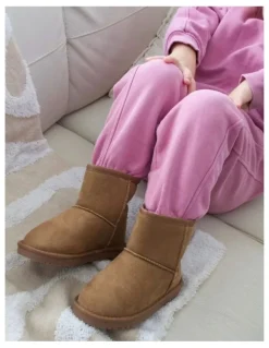 Ciao Chilly Low Slippers in Chestnut