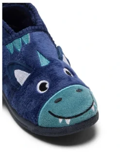 Ciao Dinosaur Slippers In Navy