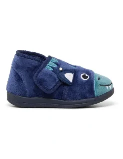 Ciao Dinosaur Slippers In Navy