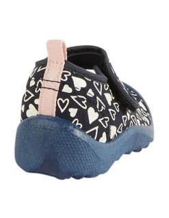 Ciao Hearts Beach Sandals in Navy
