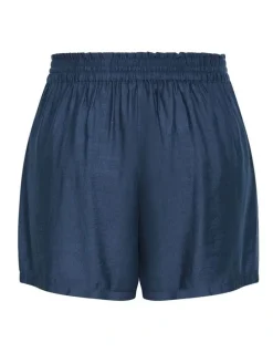 City Chic Emma Relaxed Short in Petrol