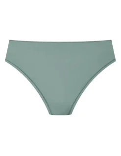 City Chic Plus Size Smooth & Chic Micro Shorty in sage