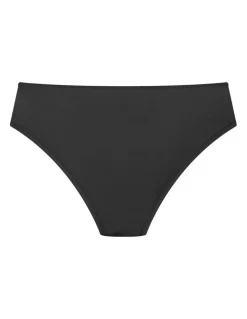 City Chic Plus Size Smooth & Chic 3 Pack Micro Shorty in black