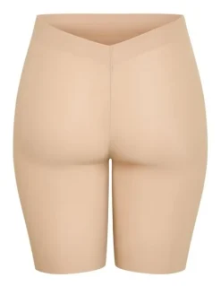 City Chic Plus Size Thigh Shaper in cafe