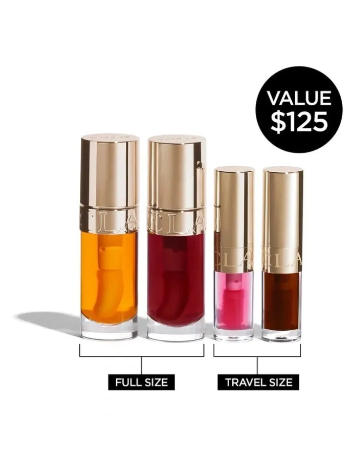 Clarins Comfort Oil Duo & Mini Lip Set