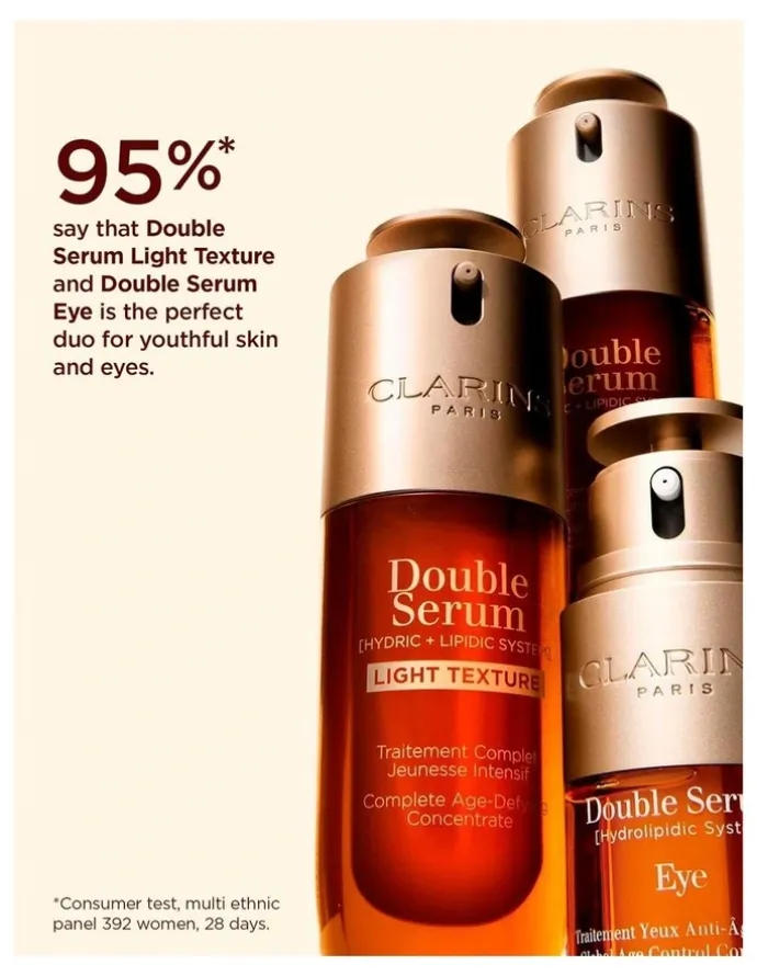 Clarins Double Texture Light Serum