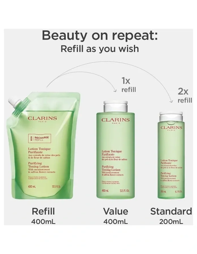 Clarins Purifying Toning Lotion Doypack