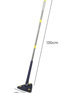 Cleanflo Rotatable Cleaning Mop + 5 Pad in Navy