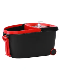 Cleanflo Spin Mop Bucket Set in Black