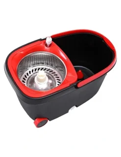 Cleanflo Spin Mop Bucket Set in Black