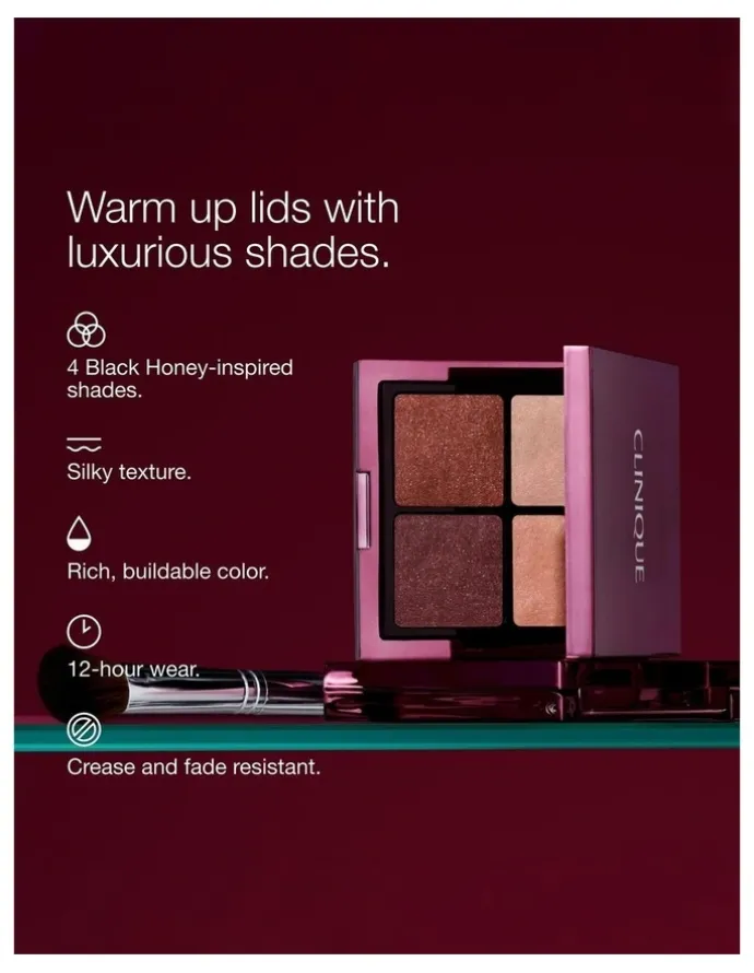 Clinique All About Shadow Limited-Edition Quad in Black Honey