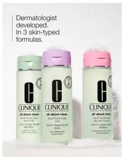 Clinique Liquid Facial Soap Oily Combination Skin Cleanser