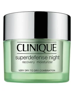 Clinique Superdefense Night Recovery For Dry Combination Skin Moisturizer