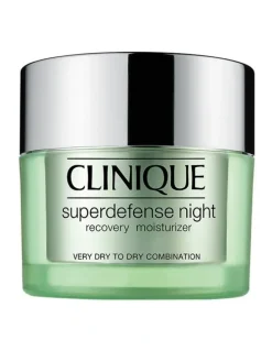 Clinique Superdefense Night Recovery For Dry Combination Skin Moisturizer