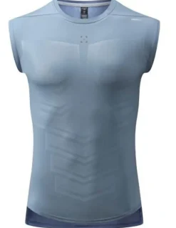Clubman C-365 Flex Singlet in Haze Blue